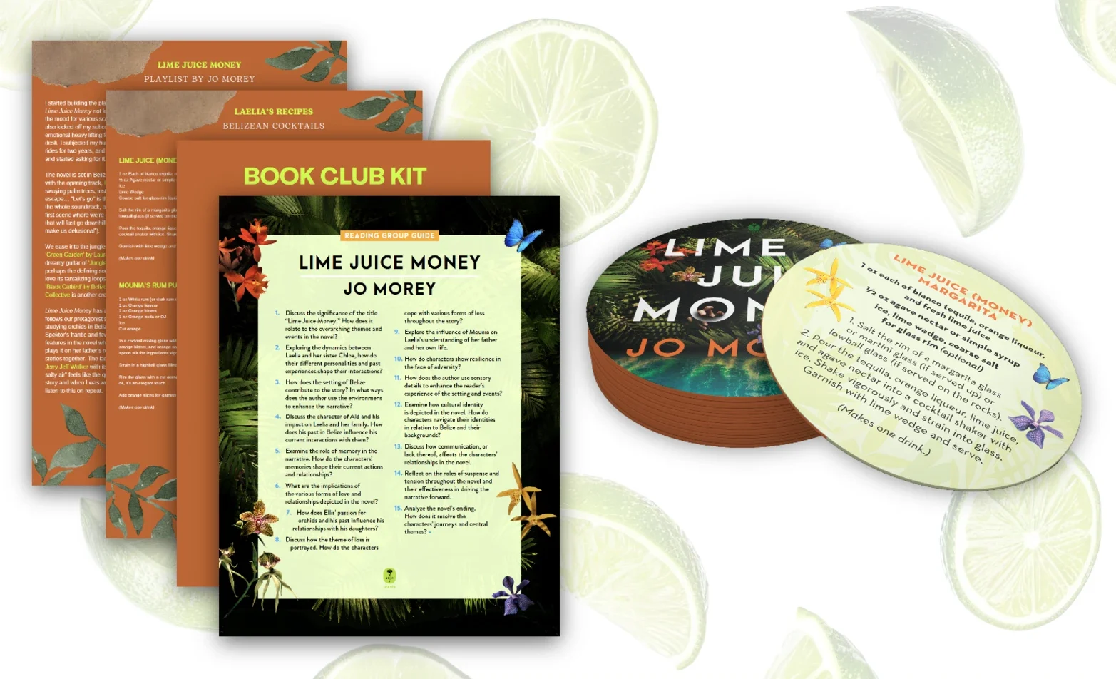 Lime Juice Money Book Club Kit